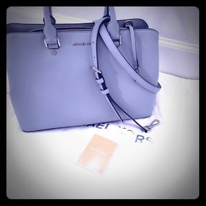 MICHAEL by Michael Kors Lg Saffiano Savannah